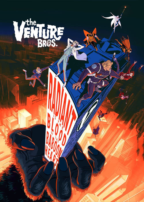 دانلود انیمیشن برادران ونچر The Venture Bros 2023 دانلود انیمیشن The Venture Bros: Radiant Is the Blood of the Baboon Heart 2023