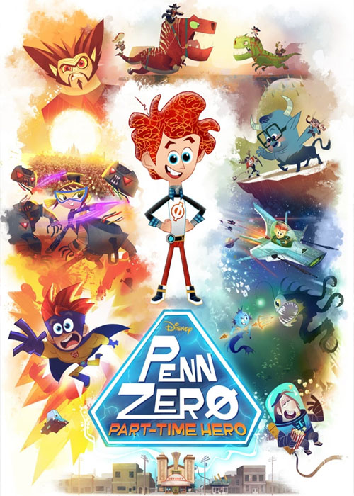 دانلود انیمیشن Penn Zero: Part-Time Hero 2014-2017 دانلود کارتون پن زیرو: قهرمان پاره وقت Penn Zero: Part-Time Hero 2014-2017