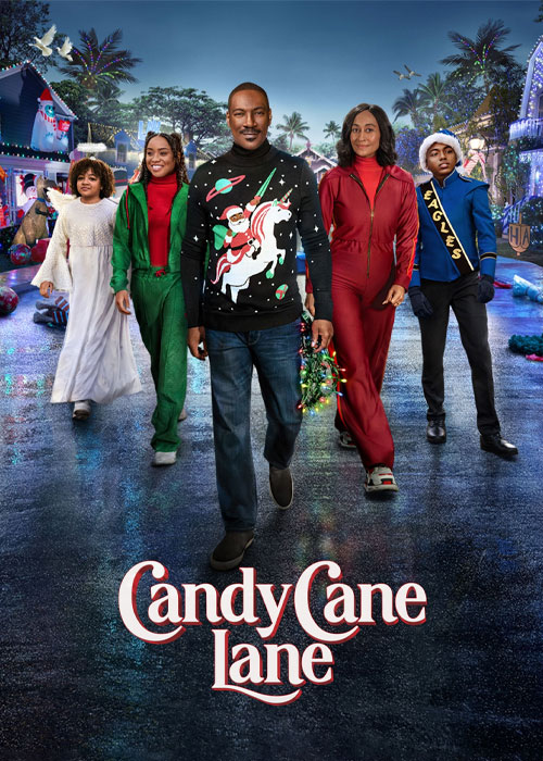 دانلود فیلم محله کندی کین Candy Cane Lane 2023 دانلود فیلم محله آبنبات عصایی Candy Cane Lane 2023