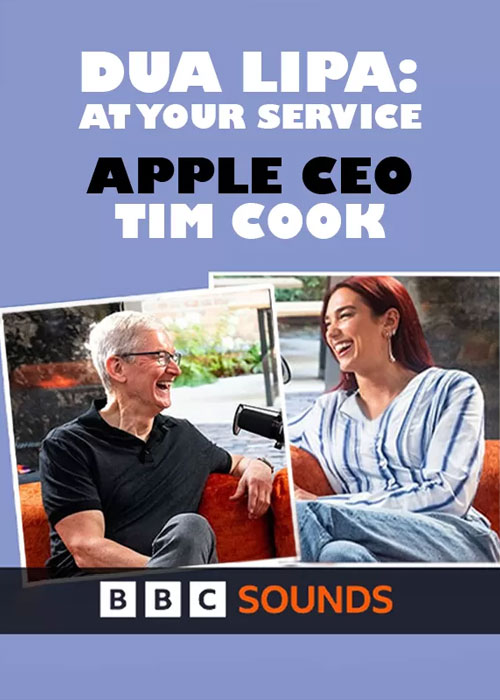 دانلود فیلم مصاحبه Dua Lipa: Apple CEO Tim Cook 2023 دانلود فیلم مصاحبه Dua Lipa: Apple CEO Tim Cook 2023