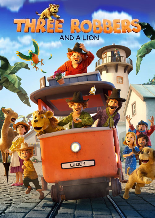 دانلود انیمیشن Three Robbers and a Lion 2022 دانلود انیمیشن Three Robbers and a Lion 2022