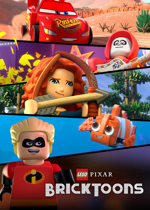 انیمیشن شخصیت های لگویی پیکسار Lego Pixar: BrickToons 2024