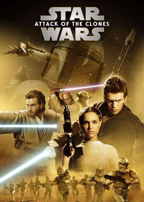 دانلود فیلم Star Wars: Attack of the Clones 2002 دانلود فیلم جنگ ستارگان: حمله کلون ها Star Wars: Attack of the Clones 2002
