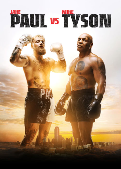 دانلود فیلم Jake Paul vs. Mike Tyson 2024 مبارزه مایک تایسون و جیک پاول Jake Paul vs. Mike Tyson 2024