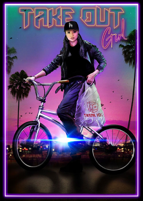 دانلود فیلم دختر پیک Take Out Girl 2020 دانلود فیلم دختر پیک Take Out Girl 2020